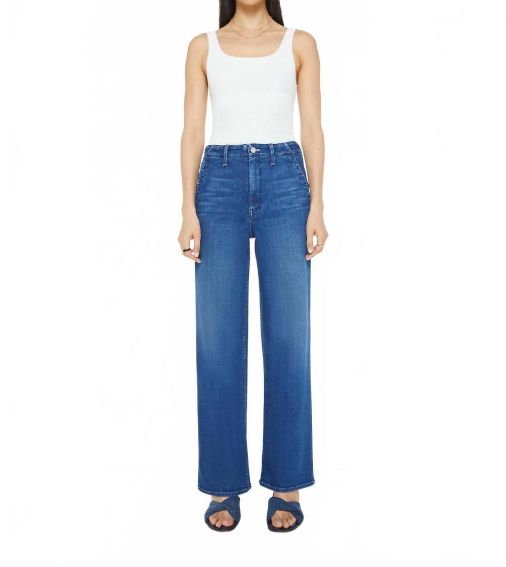 NEW MOTHER major zip skimp straight leg jeans in whatever you want